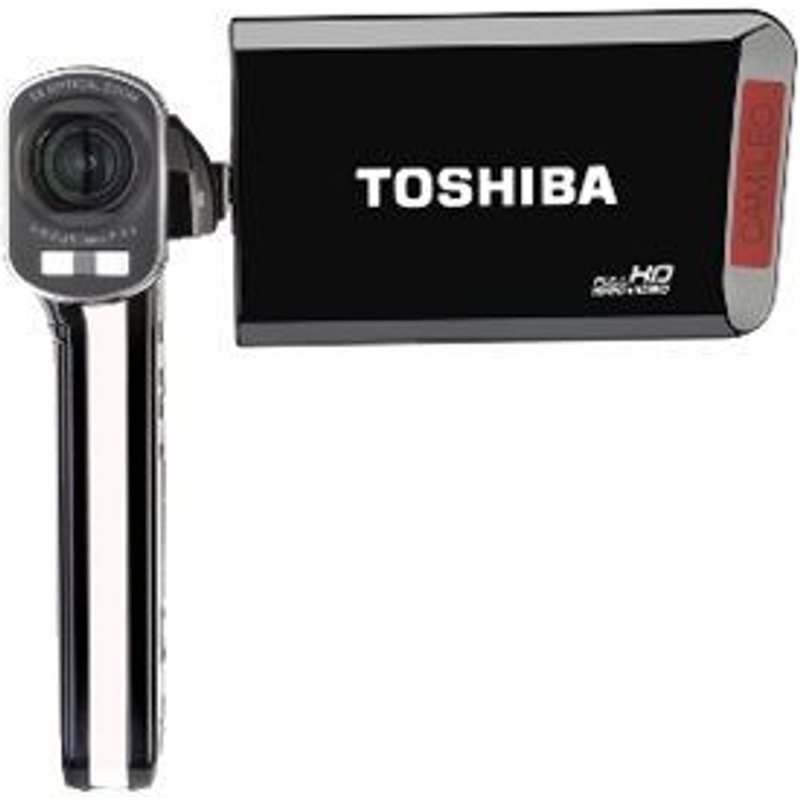 Toshiba CAMILEO P100 - Caméscope - 1080p - 8.0 MP - 5x zoom optique - carte Flash