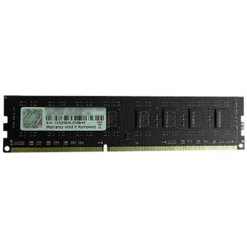 G.Skill NT Series - DDR3 - module - 8 Go - DIMM 240 broches - 1600 MHz / PC3-12800 - CL11 - 1.5 V - mémoire sans tampon - non ECC