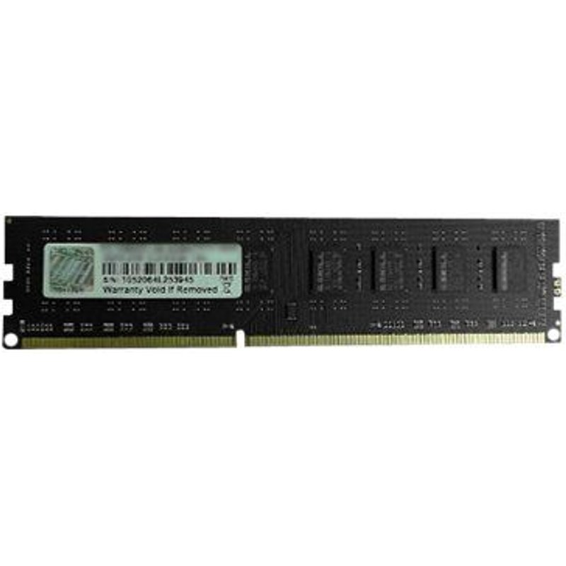 G.Skill NS Series - DDR3 - module - 4 Go - DIMM 240 broches - 1333 MHz / PC3-10666 - CL9 - 1.5 V - mémoire sans tampon - non ECC