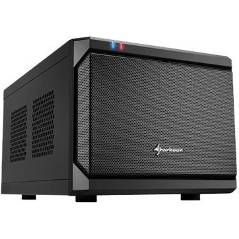Sharkoon QB ONE - Tour - ITX - pas d'alimentation - noir - USB/Audio