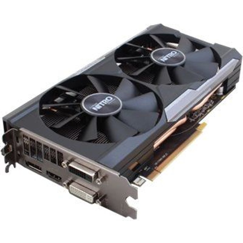 Sapphire NITRO R9 380 DUAL-X OC - Carte graphique - Radeon R9 380 - 2 Go GDDR5 - PCIe 3.0 x16 - 2 x DVI, HDMI, DisplayPort - détail léger