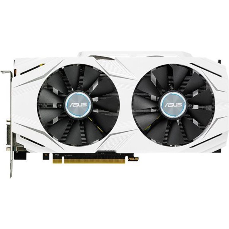 ASUS DUAL-GTX1060-O3G - OC Edition - carte graphique - GF GTX 1060 - 3 Go GDDR5 - PCIe 3.0 x16 - DVI, 2 x HDMI, 2 x DisplayPort