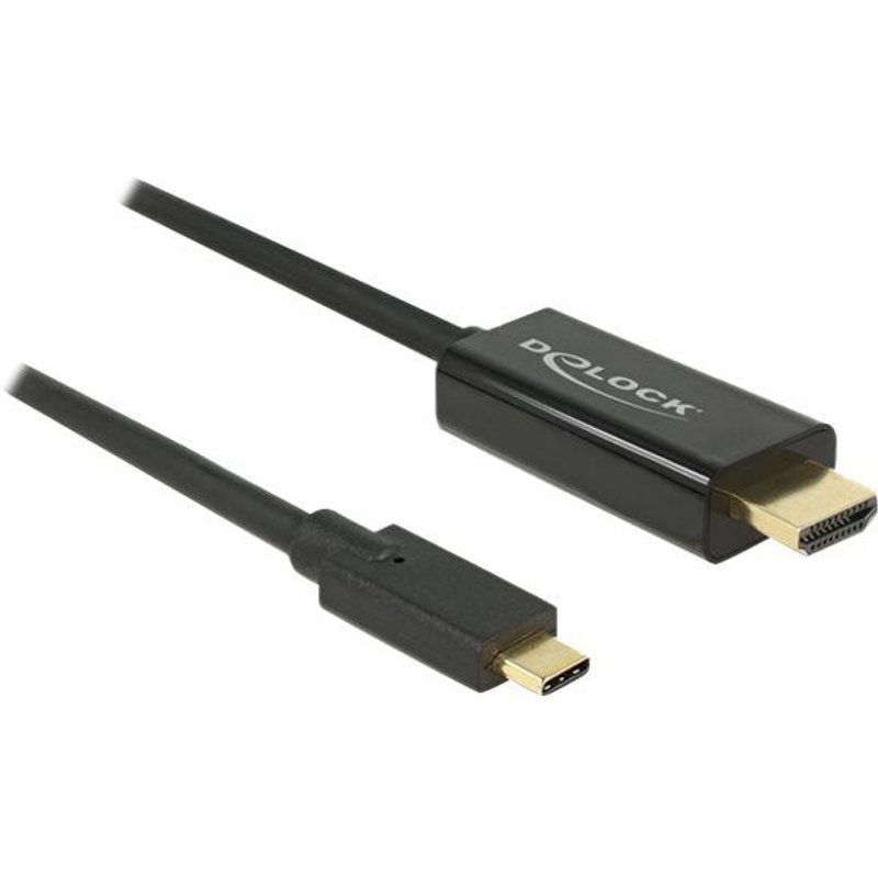 Delock - Adaptateur vidéo externe - Parade PS171 - USB-C - HDMI - noir