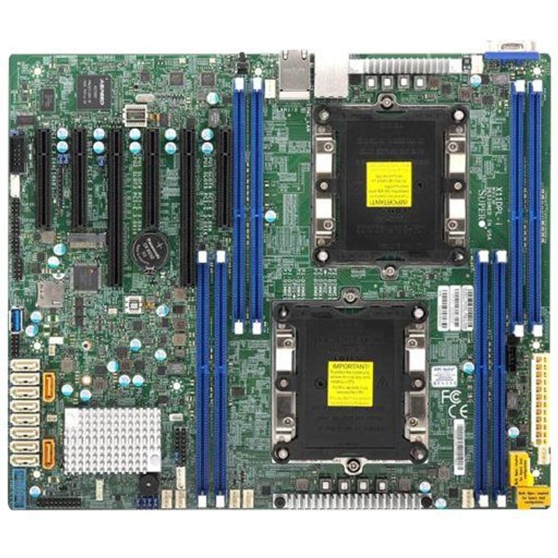 SUPERMICRO X11DPL-I - Carte-mère - ATX - Socket P - 2 CPU pris en charge - C621 Chipset - USB 3.0 - 2 x Gigabit LAN - carte graphique embarquée