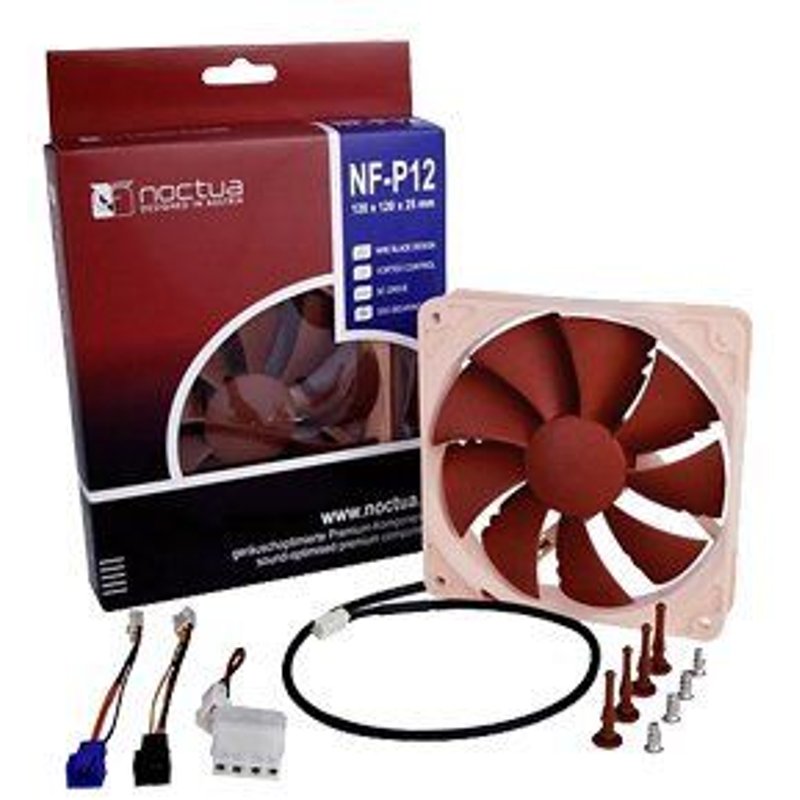 Noctua NF-P12 - Ventilateur châssis - 120 mm