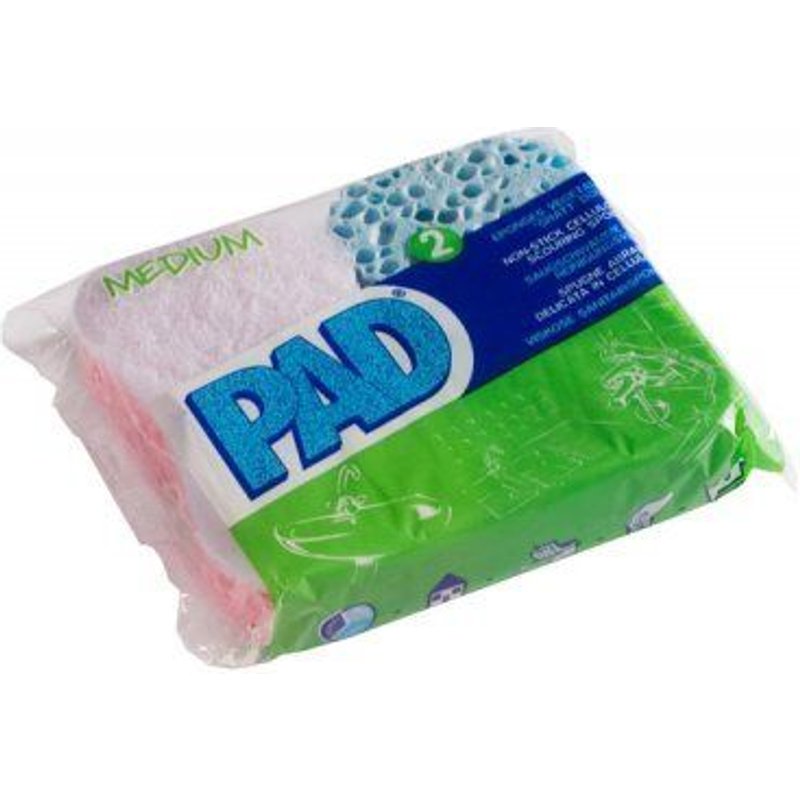 Éponge végétale pad x2 gratt doux