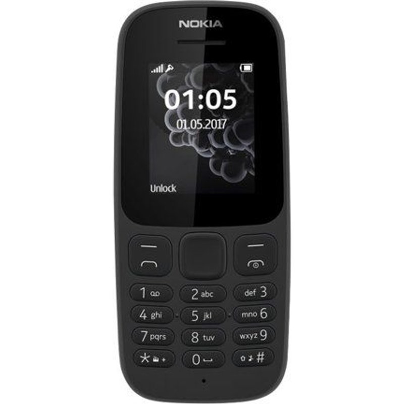 Nokia 105 (2017) 4 Mo Noir