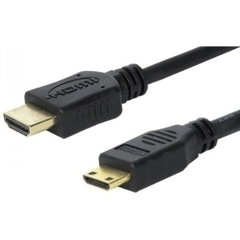 Nanocable 10.15.0902 câble HDMI 1,8 m HDMI Type A (Standard) HDMI Type C (Mini) Noir