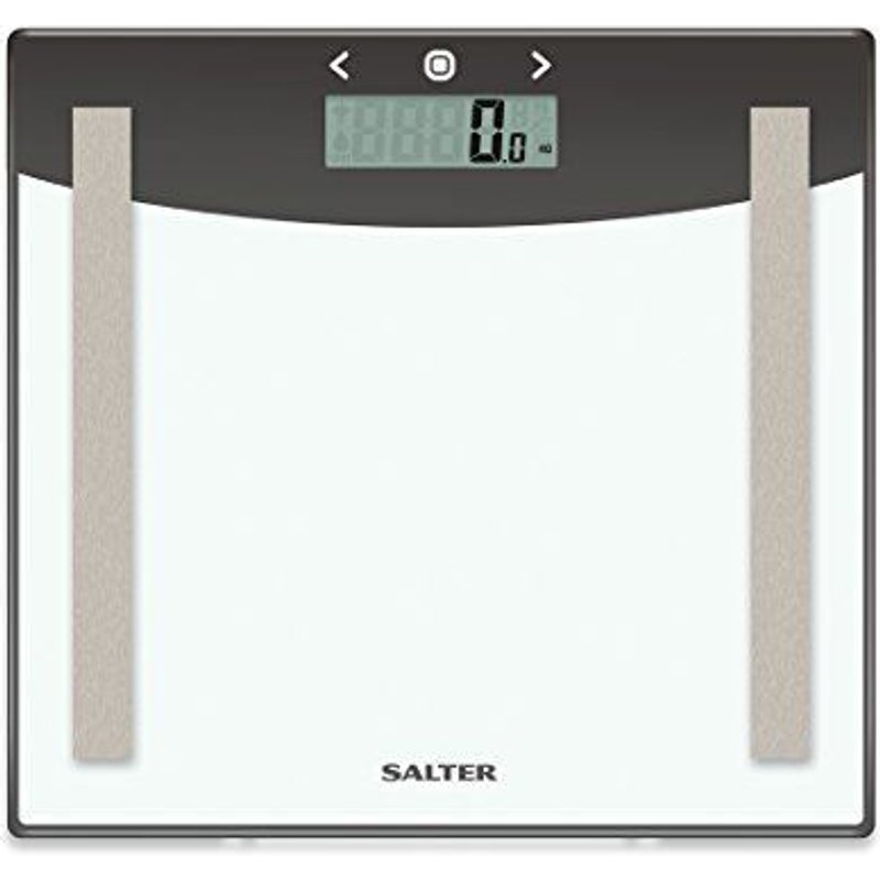 Salter 9137 Svwh3r Silver White Glass Analyser Scale