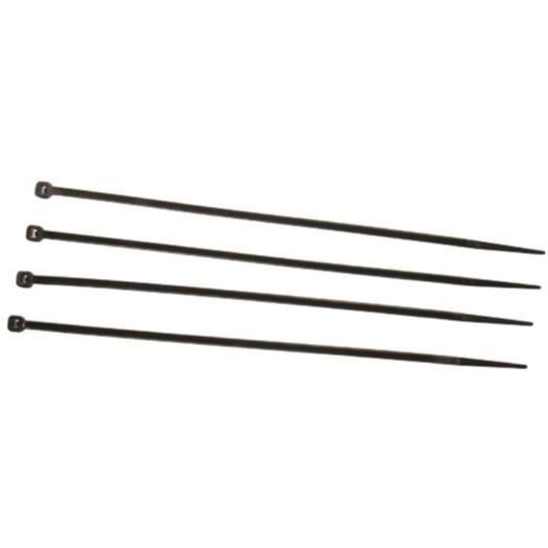 100 Colliers de serrage 280x4.8mm - ADNAuto