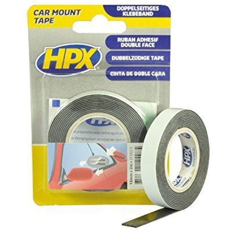 Adhésif double face 12mm x 2m HPX MZC0023