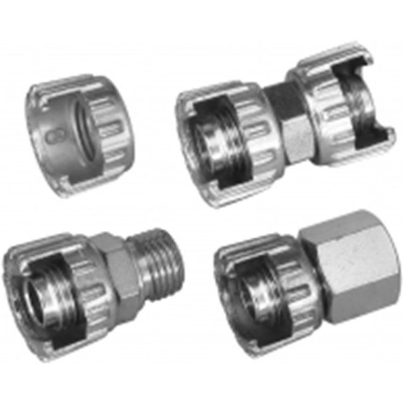 Raccord pour air comprimé - écrou égeulé 1/4