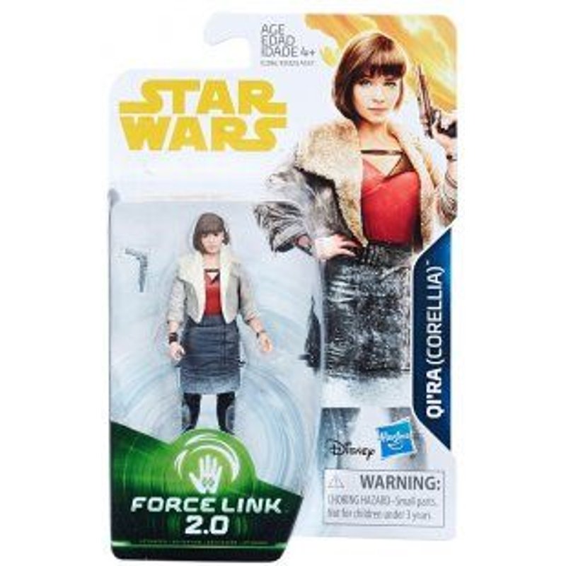 Star Wars Force Link 2.0 : Qi'Ra Corellia - Figurine 10 cm - Athena Grey - Personnage Disney - Nouveaute