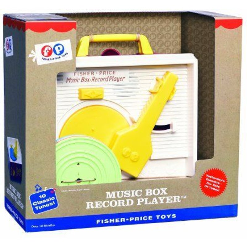 Fisher Price - 1697 - Jouet Premier Age - Music Box Record Player