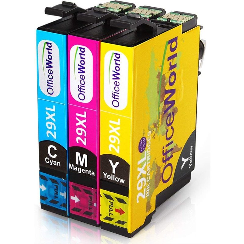 OfficeWorld 29 XL Remplacer pour Epson 29XL Cartouches d'encre Compatible avec Epson Expression Home XP-255 XP-235 XP-435 XP-332