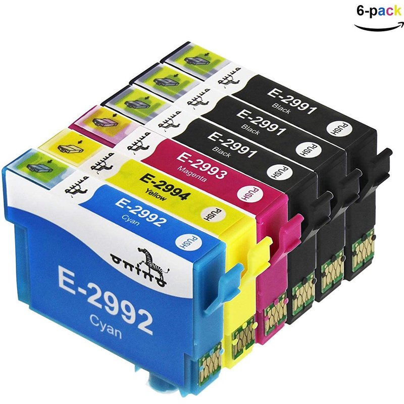 ONINO 29XL Compatible pour Epson 29 Cartouches d'encre Remplacement pour avec Epson 29xl Expression Home XP-235 XP-245 XP-247 XP-