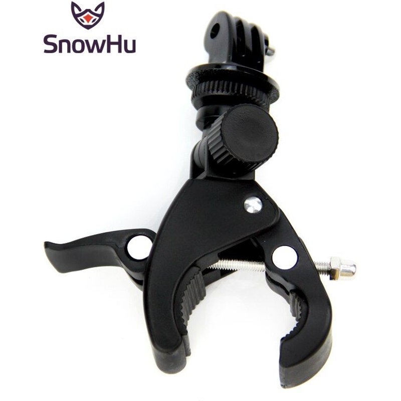 SnowHu pour Gopro accessoires montage moto vélo guidon pour Gopro Hero 7 6 5 4 Yi 4 K support de caméra Clip GP73