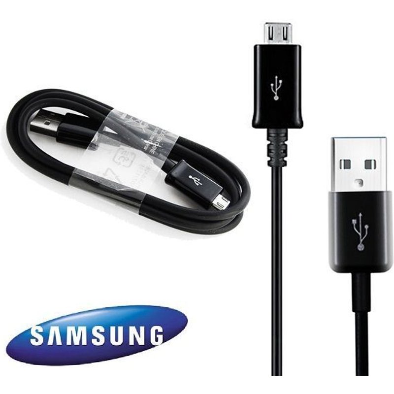 Câble 1M noir USB Micro-USB Samsung pour Galaxy W I8150