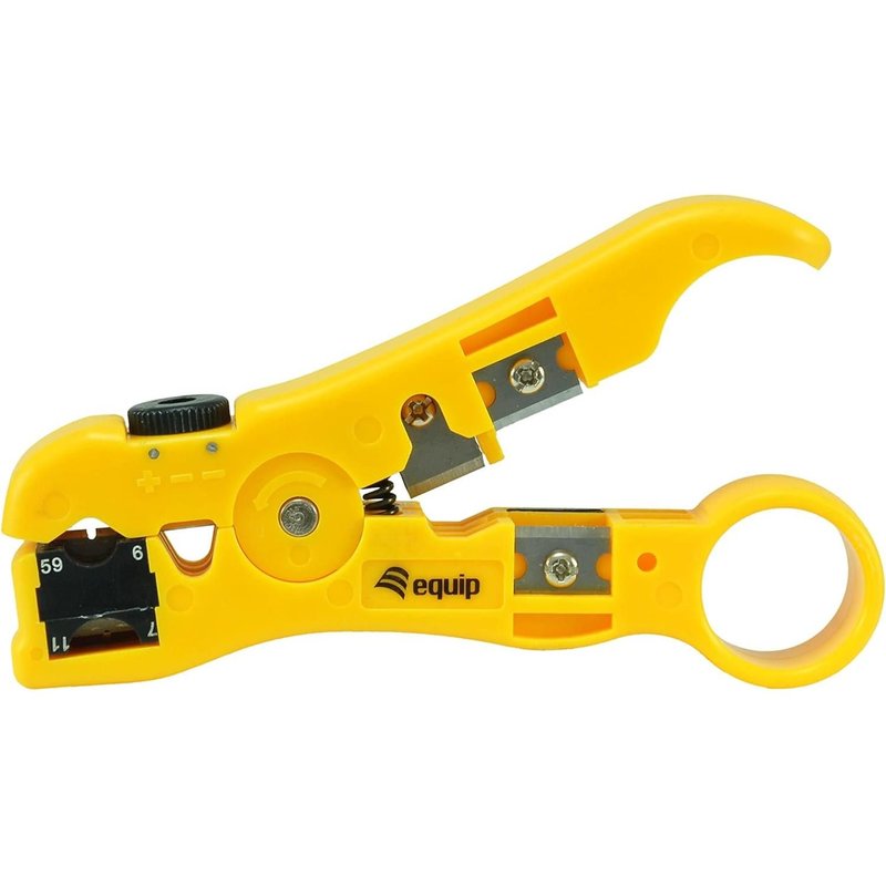 Equip Pince de dénudage LSA avec fonction de coupe et de cliquet