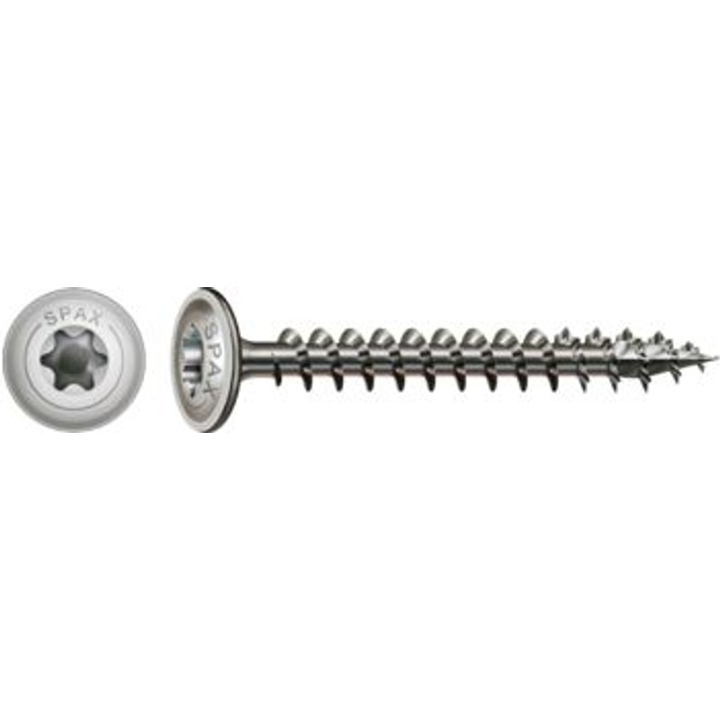 Vis Ă bois TĂȘte Disque Inox A2 - SPAX