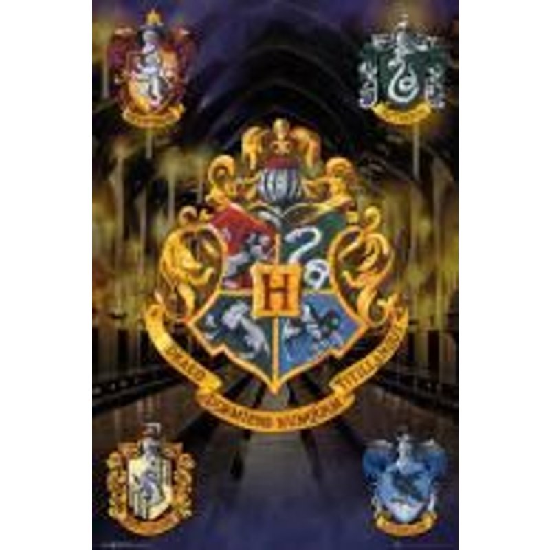 Harry Potter Pack Posters Crests 61 X 91 Cm (5)