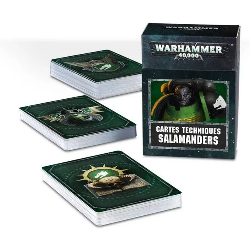 Cartes Techniques - Salamanders 53-50-01 - Français - Warhammer 40,000