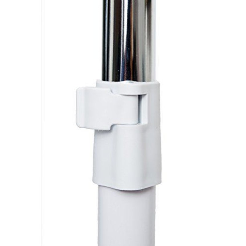 Store. It 670148portant À Vêtements À Roulettes Hauteur Support-Vertsll Bar, Métal/Plastique Blanc, 84x 44x 101cm