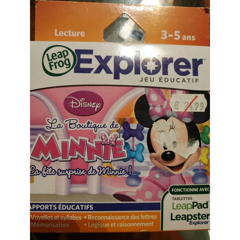 Leappad - Leapster Explorer Jeu - Minnie Mouse