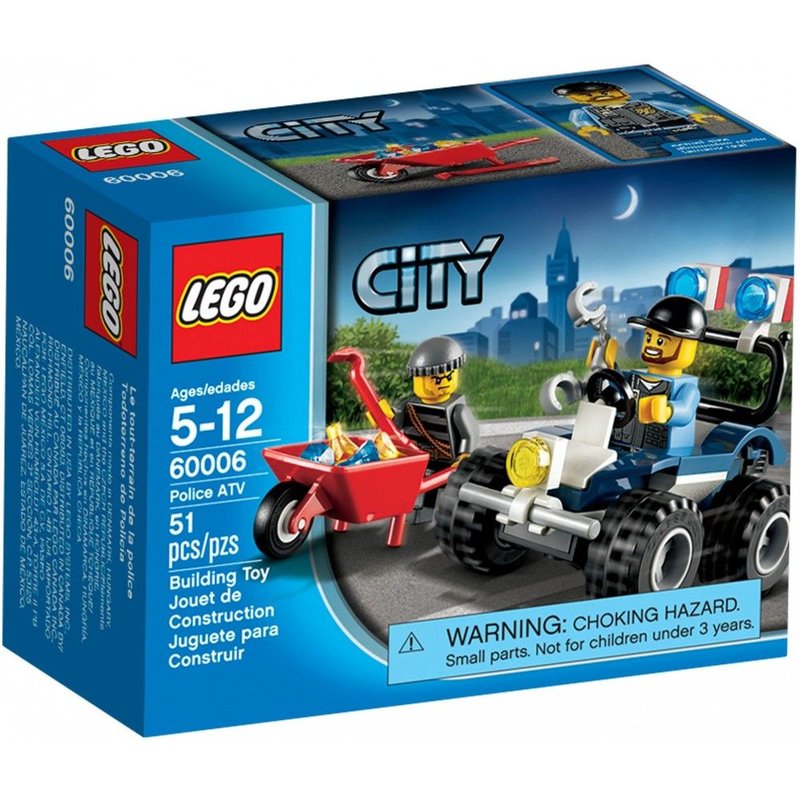 LEGO City - Le 4x4 de la police spéciale - 60006