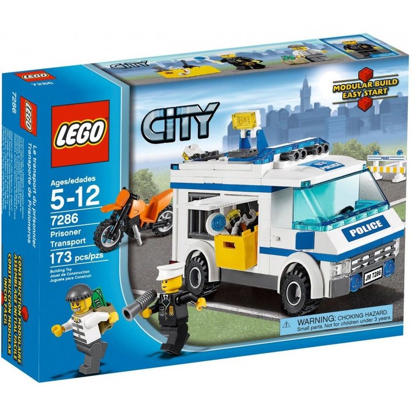 LEGO City - Le transport du prisonnier - 7286