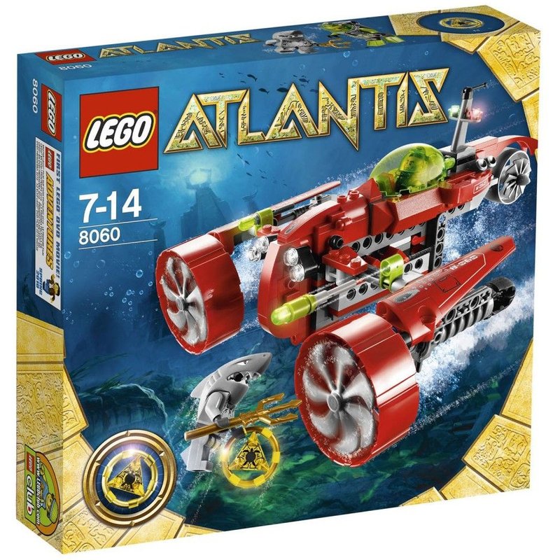 LEGO Atlantis - Le sous-marin turbo - 8060