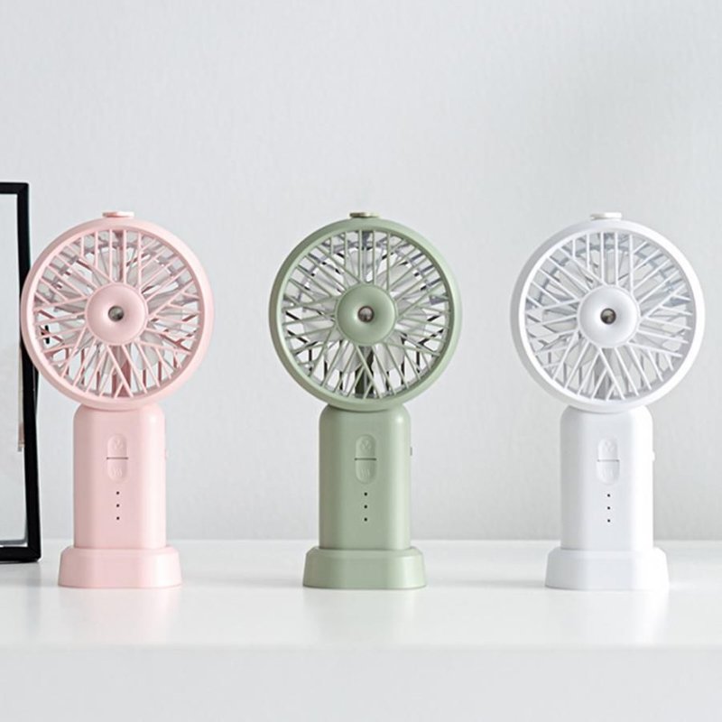 Ventilateur De Poche Portable ? Jet D'Eau De 12Ml 800Ma, Mini Climatiseur, Humidificateur, Pour Le Bureau Et La Maison 9109-May14A00484