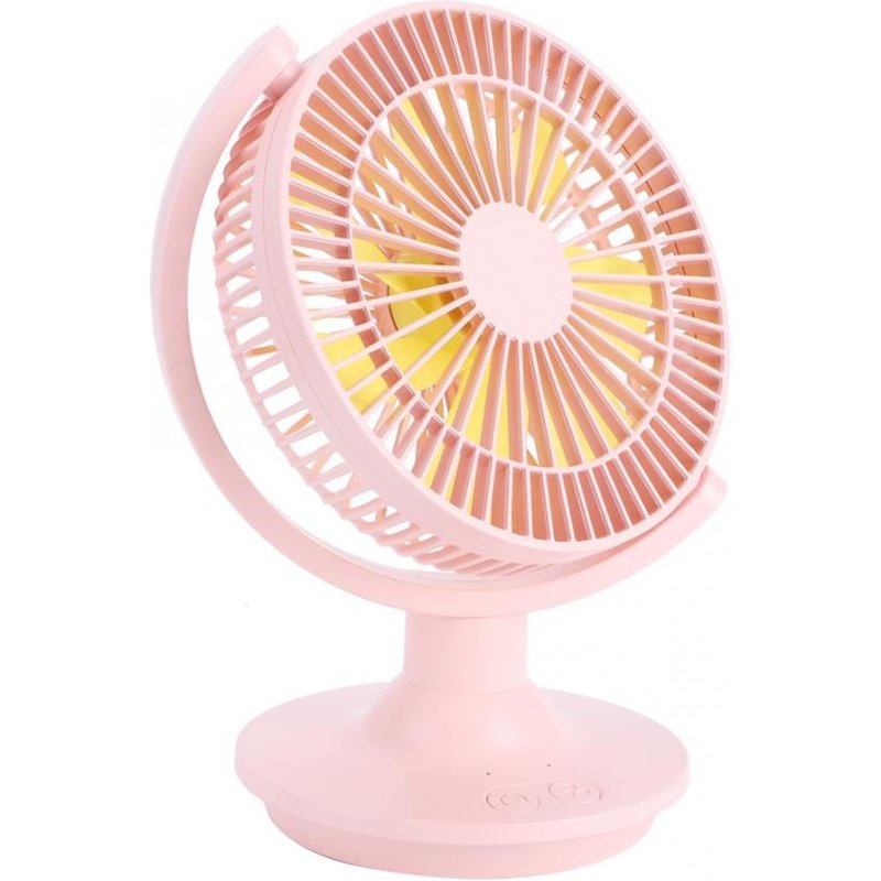 Mini Ventilateur De Bureau Portable ? 3 Vitesses, Refroidisseur D'Air Personnel, Rechargeable Par Usb, Pour Voyage, Camping, Bureau 9109-May14A00517