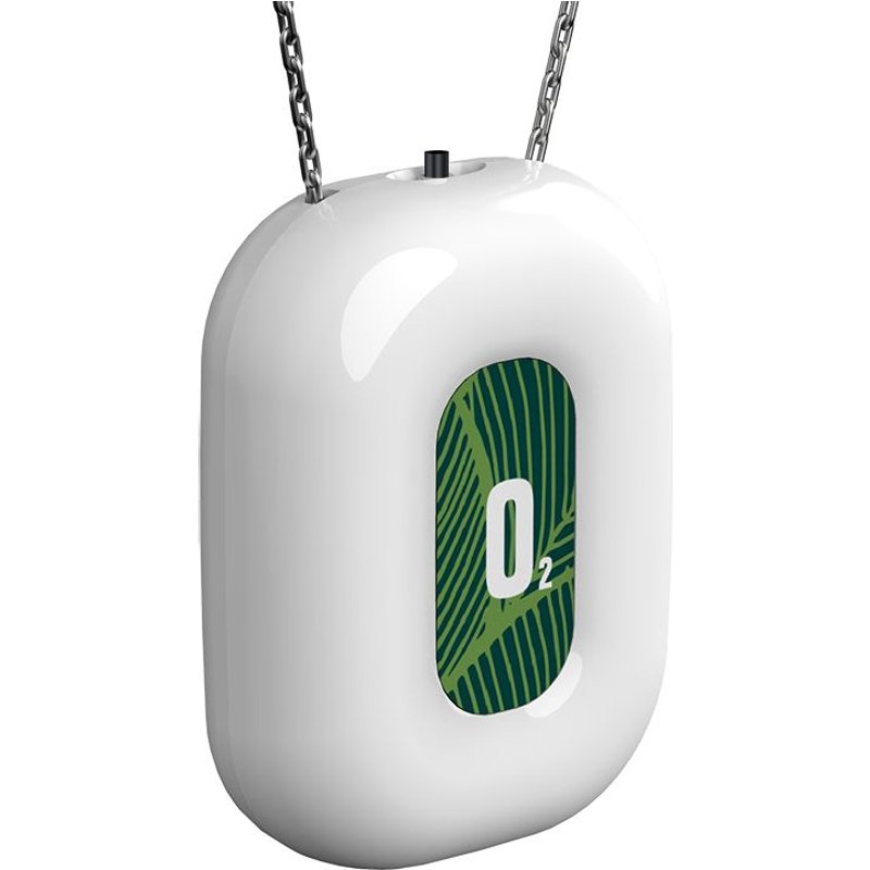 Purificateur D'Air Portable, Mini Collier, Purificateur D'Air Portable, Ioniseur, G¿¿n¿¿rateur D'Ions N¿¿gatifs Pour Voyage, Blanc 9109-May14A02206