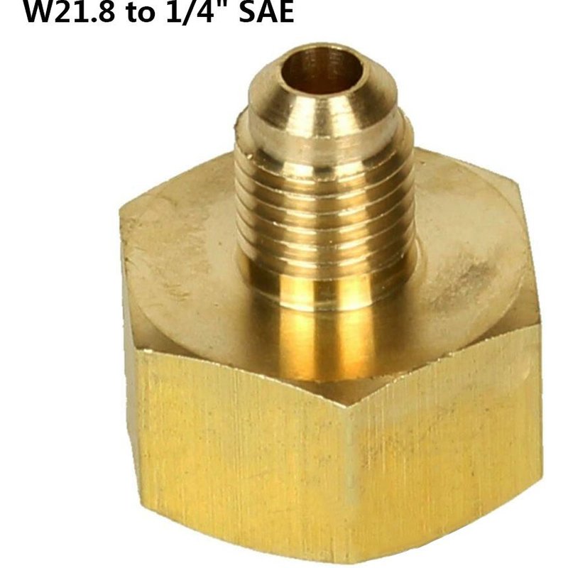 Adaptateur De Climatiseur De Voiture, Pour R134A W21.8 ? 1/4 ''Sae 32Mm, Vente En Gros, 1 Pi¿¿ce 9109-May14A03052