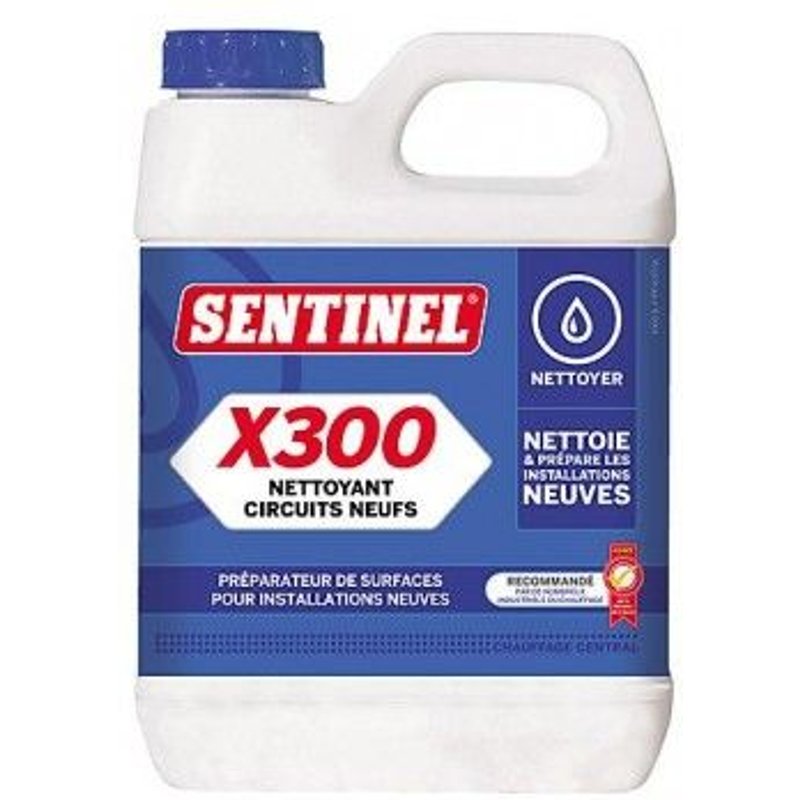 Nettoyant Circuits Neufs X300 - Sentinel : X300l-12x1l-Fr