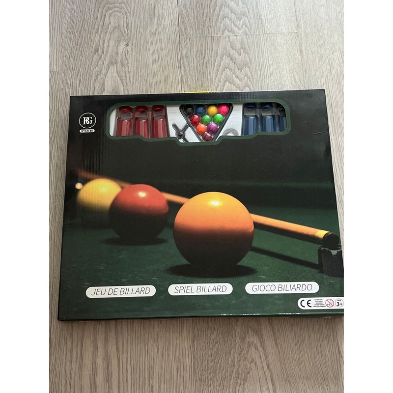 jeu de billard floques et pieds b&G