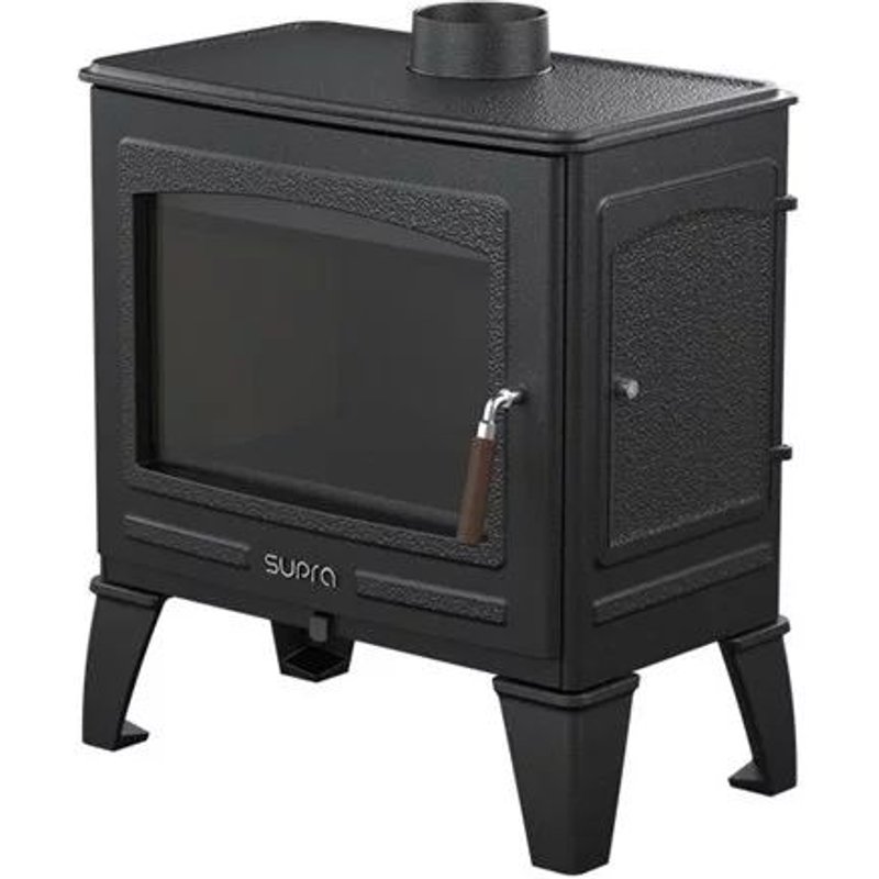 Poêle à bois Supra Vercors E 8,7 kW Noir