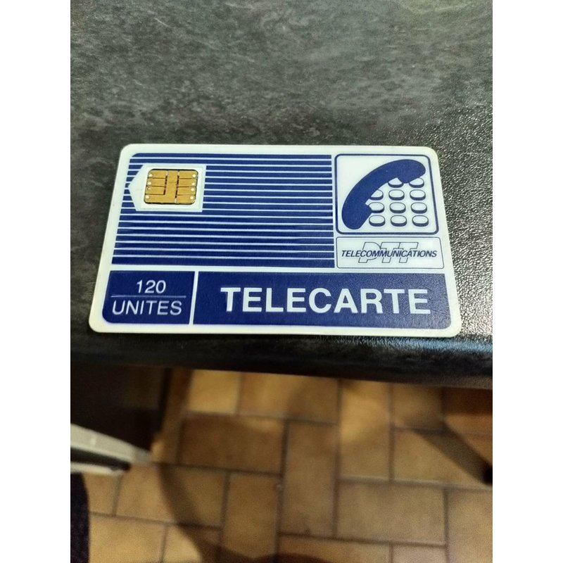Télé Carte Ptt Télécommunications 120 Unites