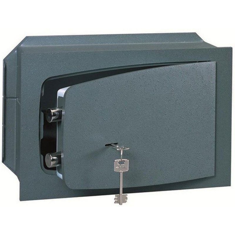 ORIGINAL Coffre-fort mural avec serrure à clé L42xH30xP20 cm 8A010/40