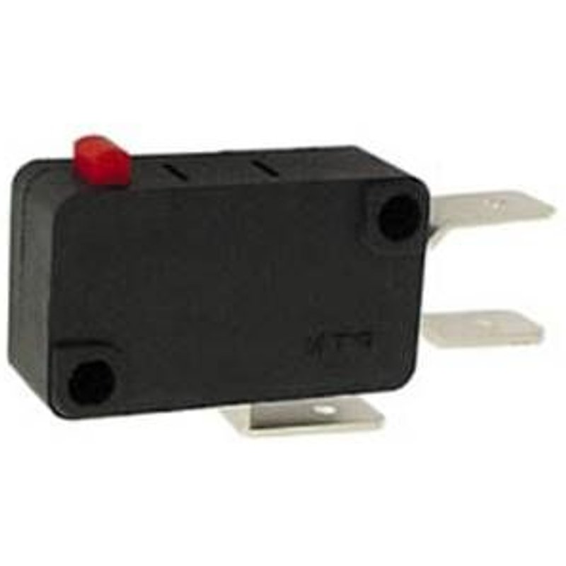 Microrupteur 12A, sans levier de commande