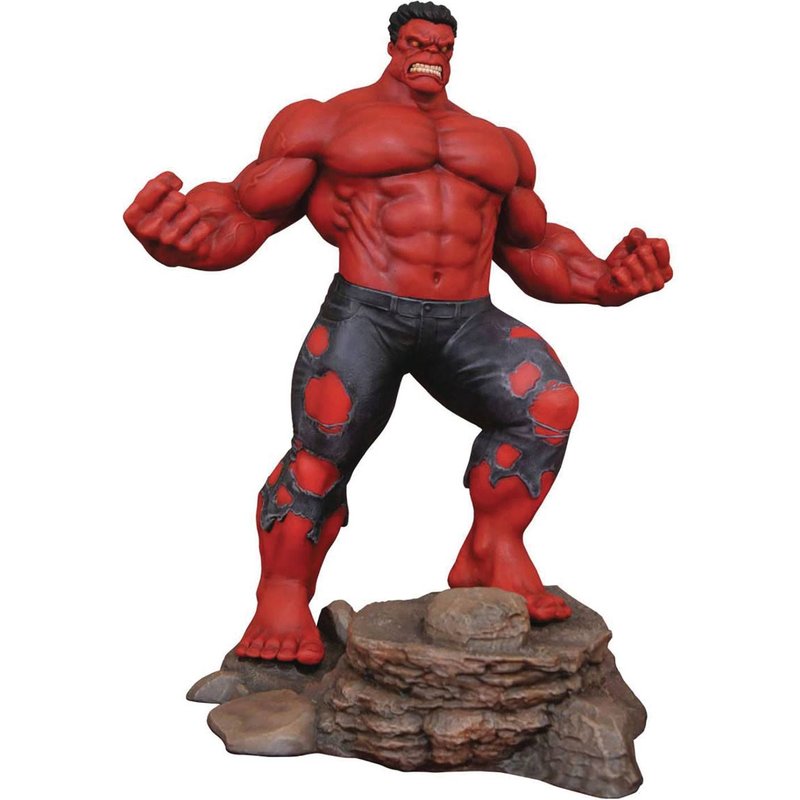 Marvel Gallery diorama Red Hulk 25 cm