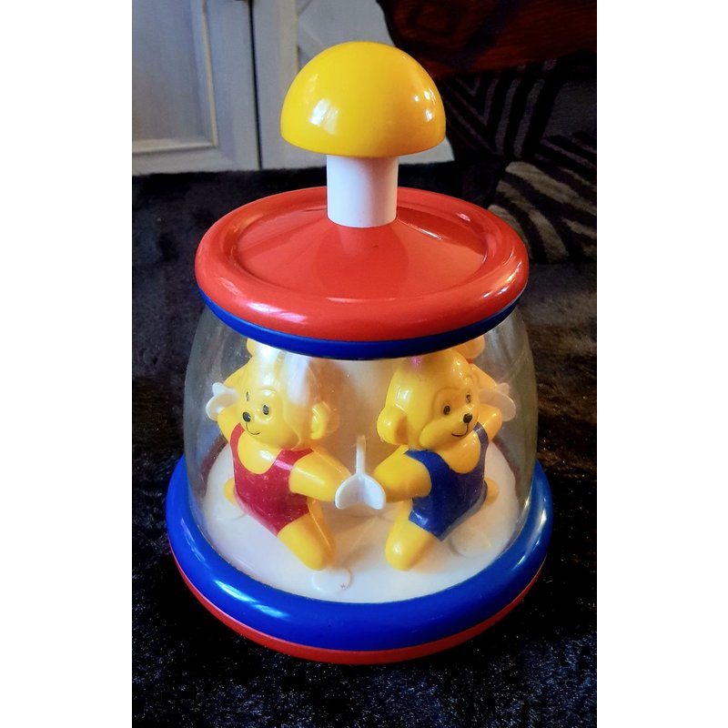 Vintage 80 : Grande Toupie Oursons