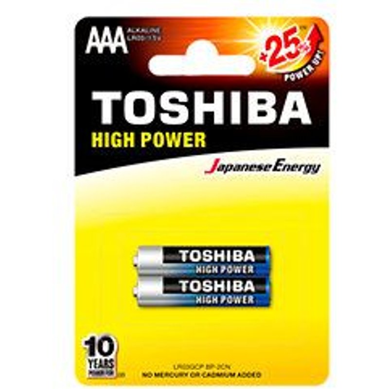 Piles LR03 - Pack de 2