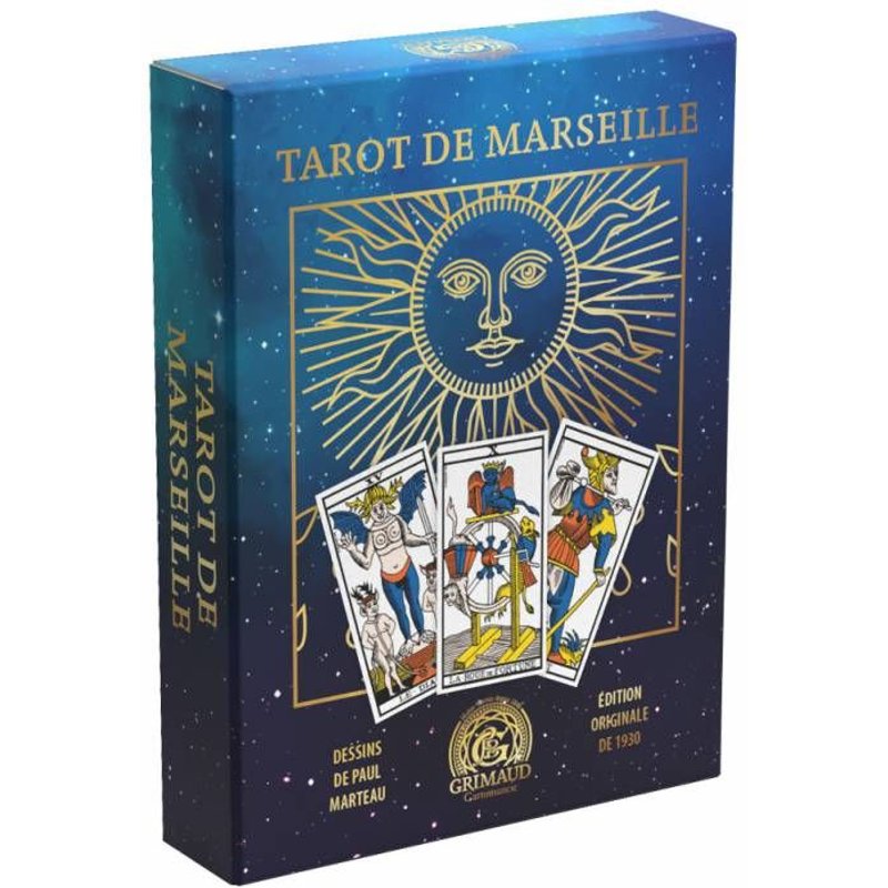 Coffret Ancien Tarot De Marseille "Édition Limitée" - Édition Original De De 1930