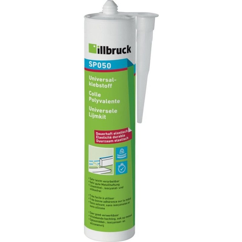 SP050 Colle polyvalente gris 310ml Illbruck (Par 12)
