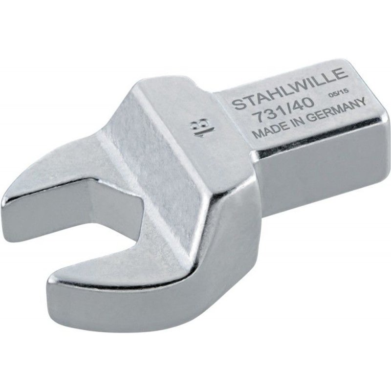 Attache male a fourche carré 18mm 14x18mm Stahlwille