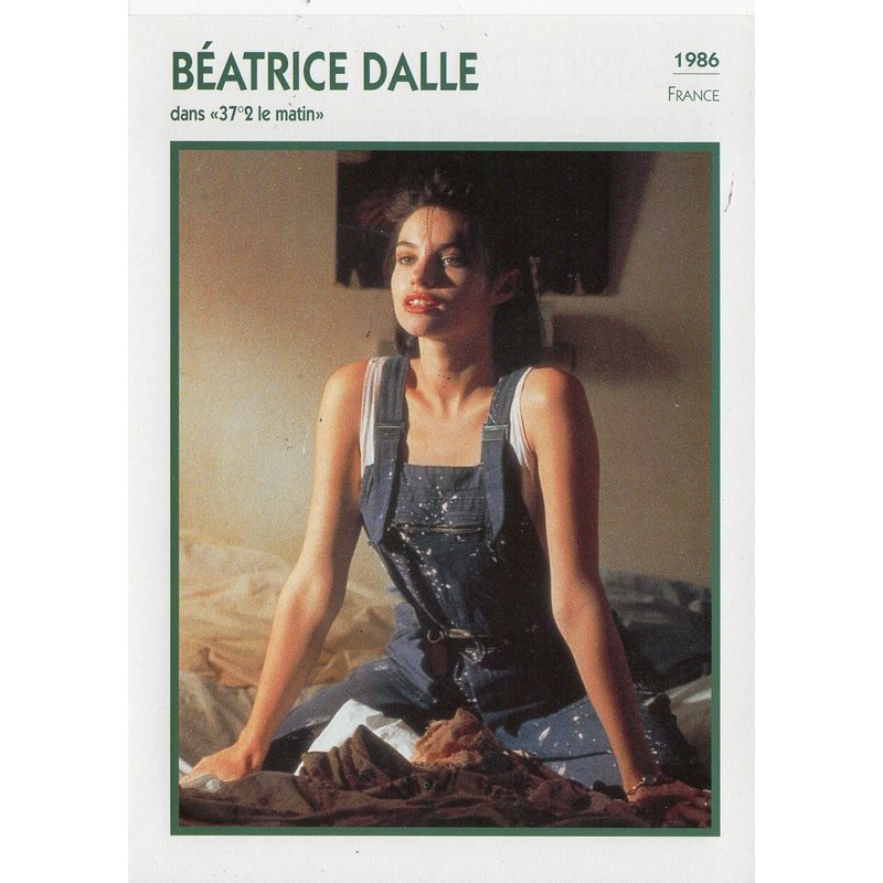 Fiche Portrait De Star Béatrice Dalle
