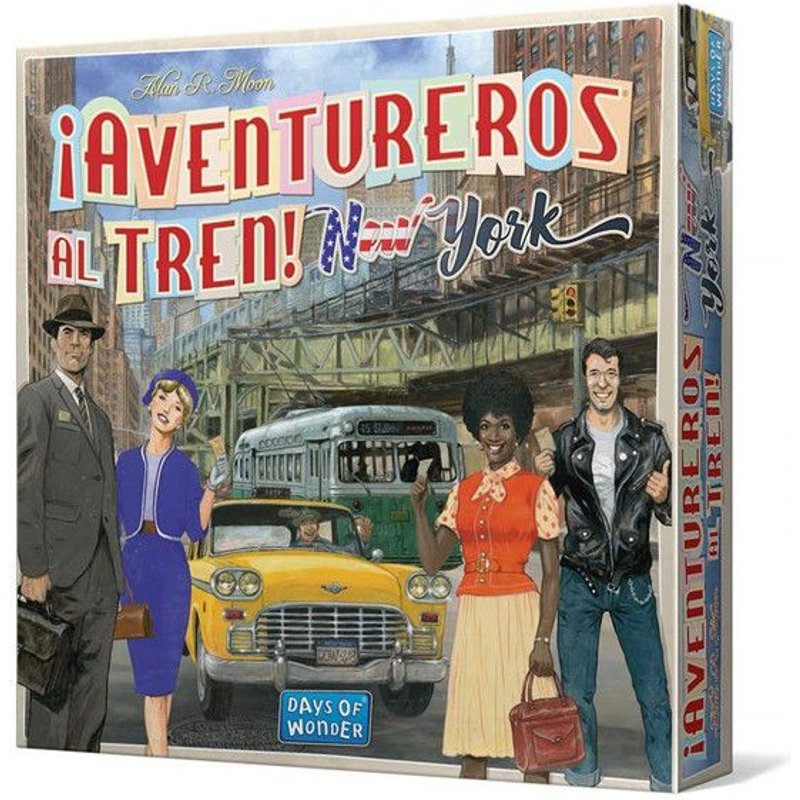 Aventuriers Au Train À New York Asmodee Dw720860