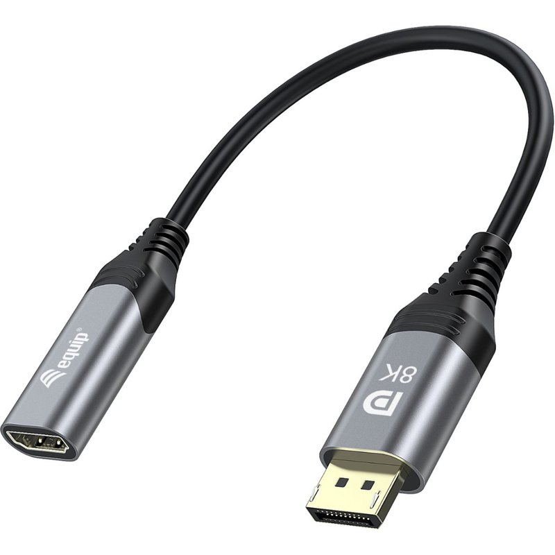 Adaptateur équipé du port d'affichage 1.4 vers HDMI 8K/60 Hz